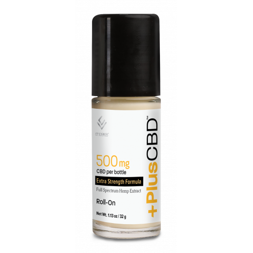 PlusCBD™ Extra Strength Roll-On - 500 mg 1.13 oz